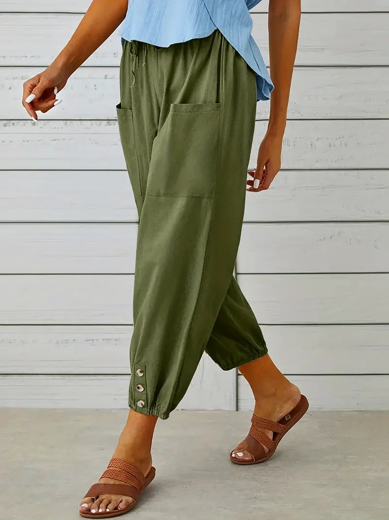 Casual Drawstring Summer Shorts for Women | Comfortable and Stylish