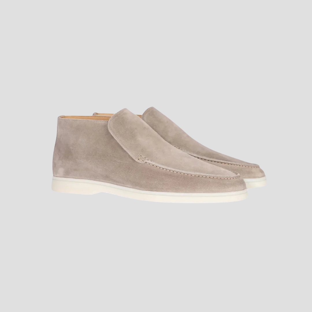 Men's Suede Loafers | Flat