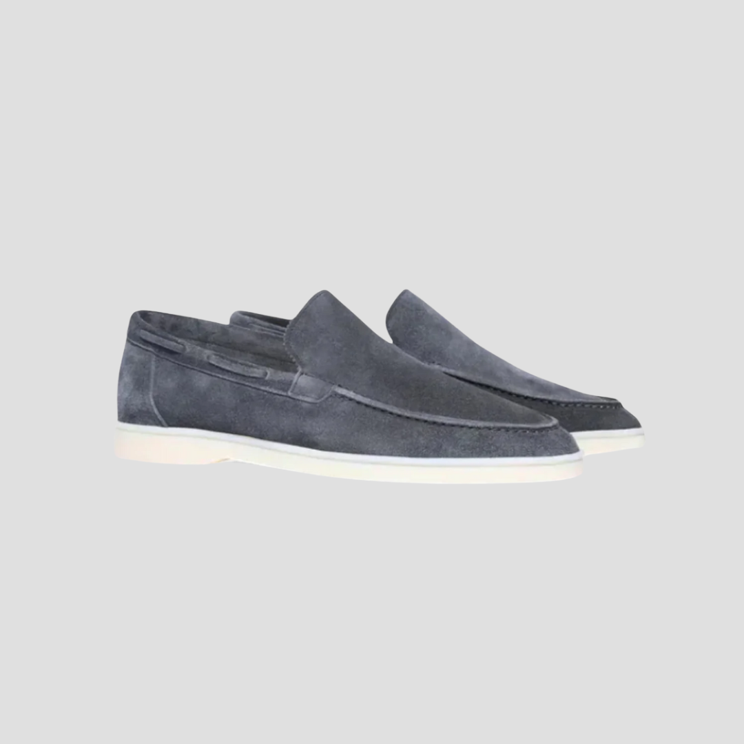 Men's Suede Loafers | Flat