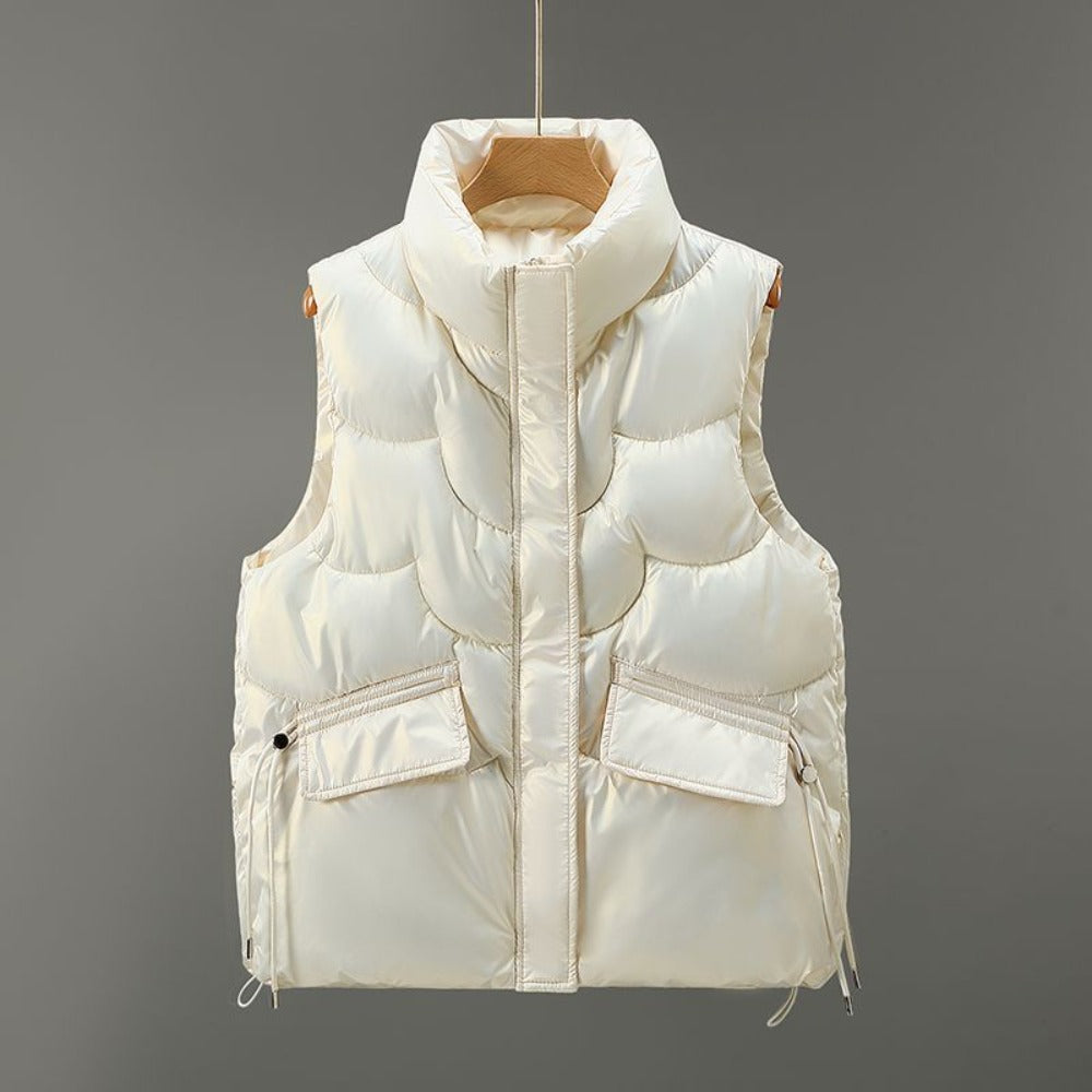 Puffer Vest with Zipper Pockets for Men - Giorgia