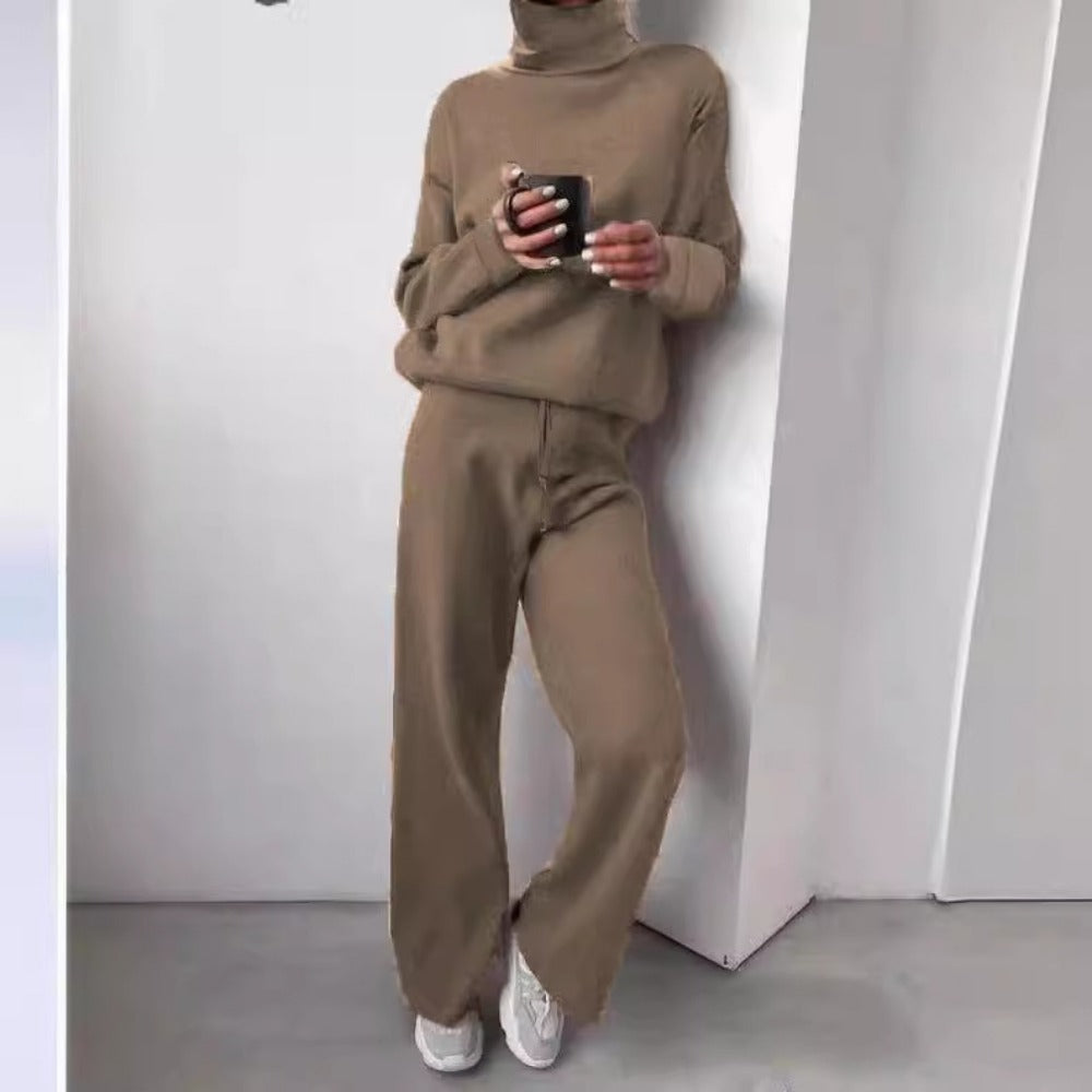 Knit Two Piece Sweater and Pants Set for Women - Ursula