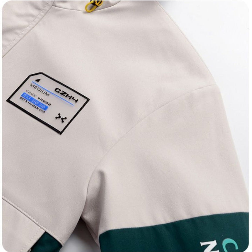 Fleece Lined Jacket with Hood for Men - Anastasia