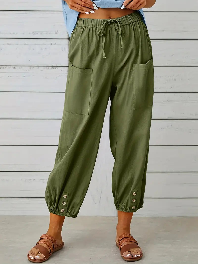 Casual Drawstring Summer Shorts for Women | Comfortable and Stylish