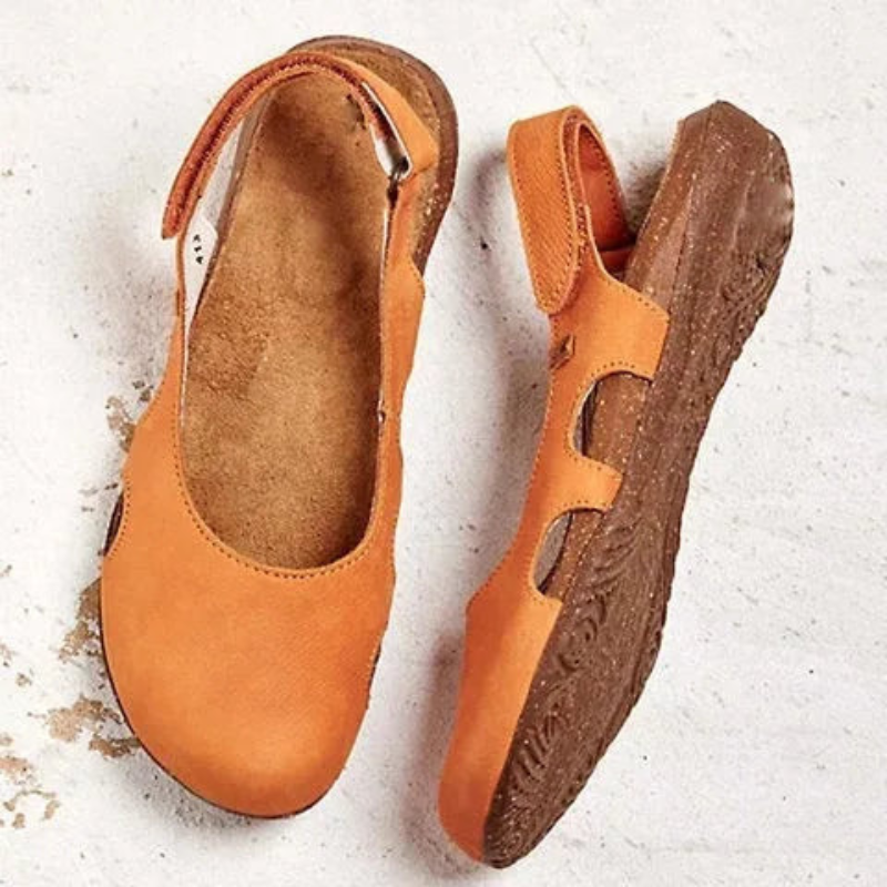 Comfy Orthopedic Sandals for Women – Closed-Toe & Arch Support