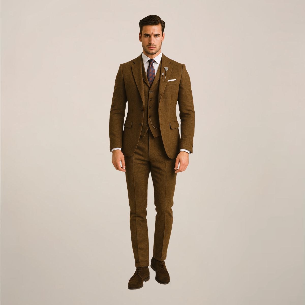 Men's Three-Piece Suits | Tweed