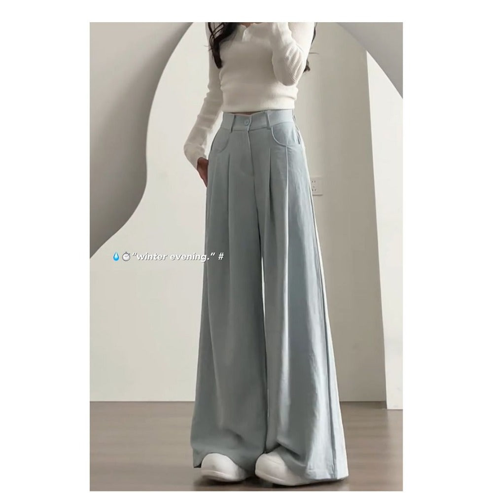 High Waist Wide Leg Pants for Women - Sara