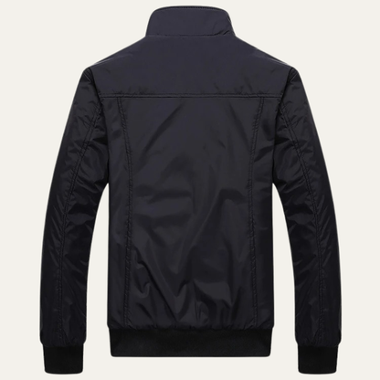 Men's Stand Collar Jacket | Bomber