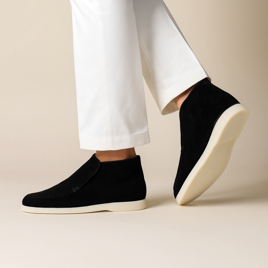 Men's Suede Loafers | Flat