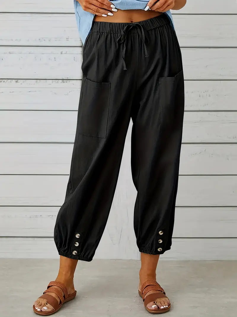 Casual Drawstring Summer Shorts for Women | Comfortable and Stylish