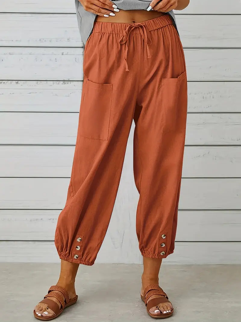 Casual Drawstring Summer Shorts for Women | Comfortable and Stylish