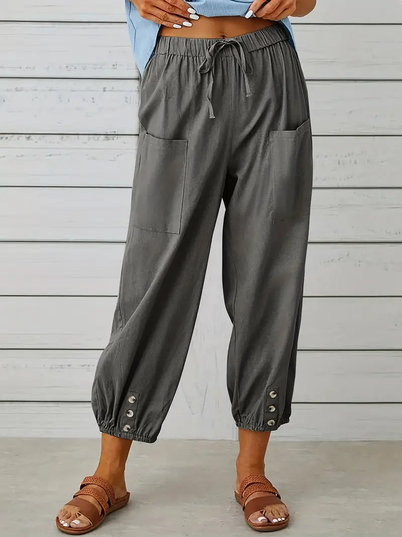 Casual Drawstring Summer Shorts for Women | Comfortable and Stylish