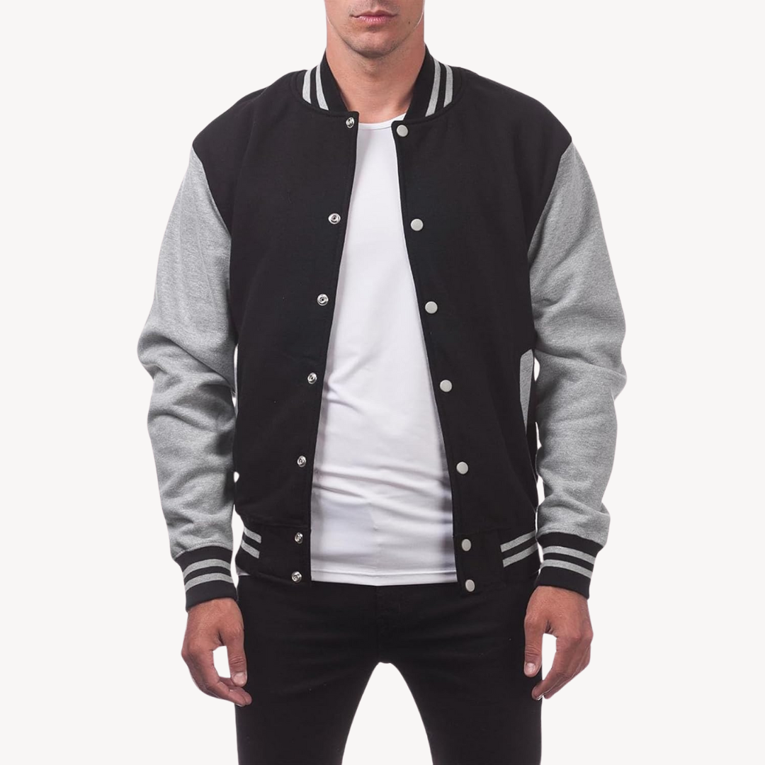 Men's Baseball Jacket | Buttons