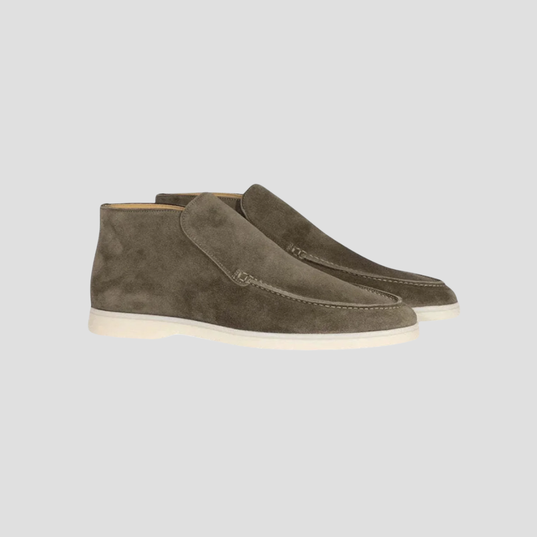 Men's Suede Loafers | Flat