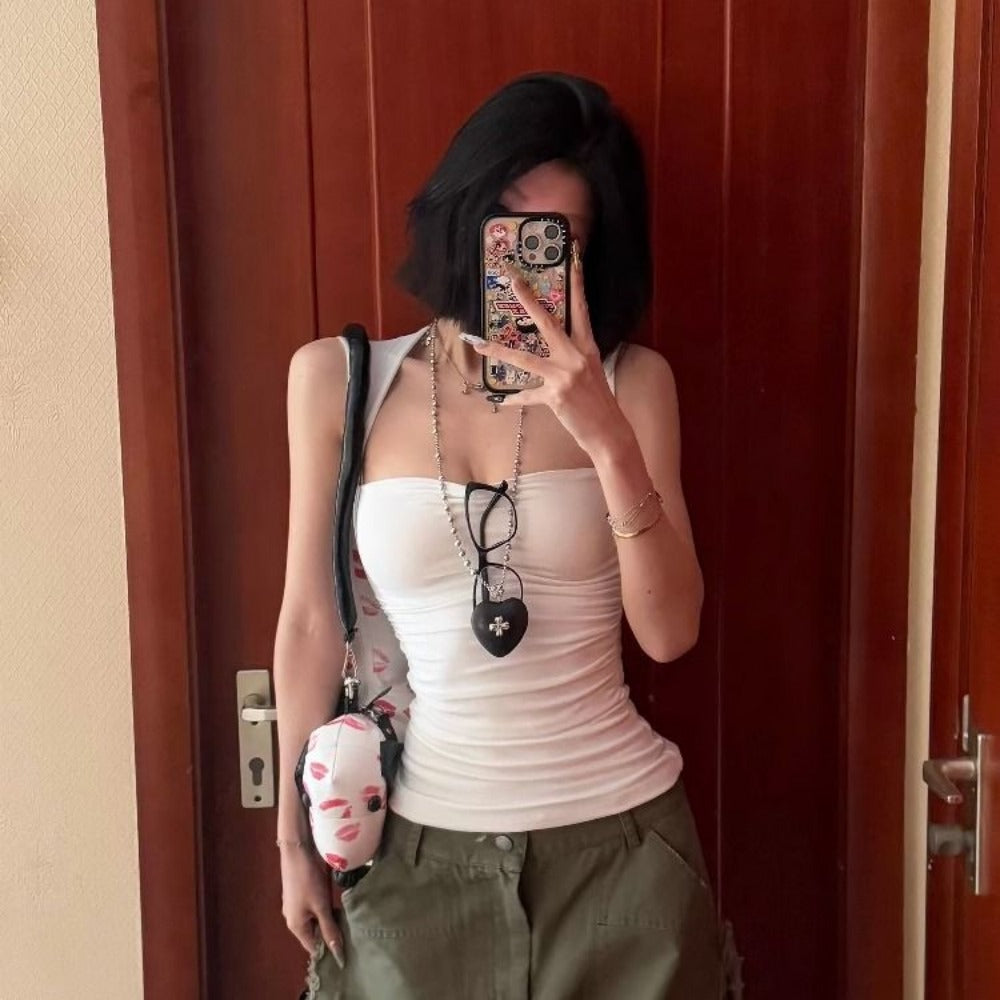 Sleeveless Fitted Tank Top for Women - Concetta