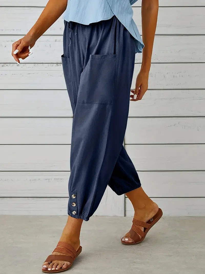 Casual Drawstring Summer Shorts for Women | Comfortable and Stylish