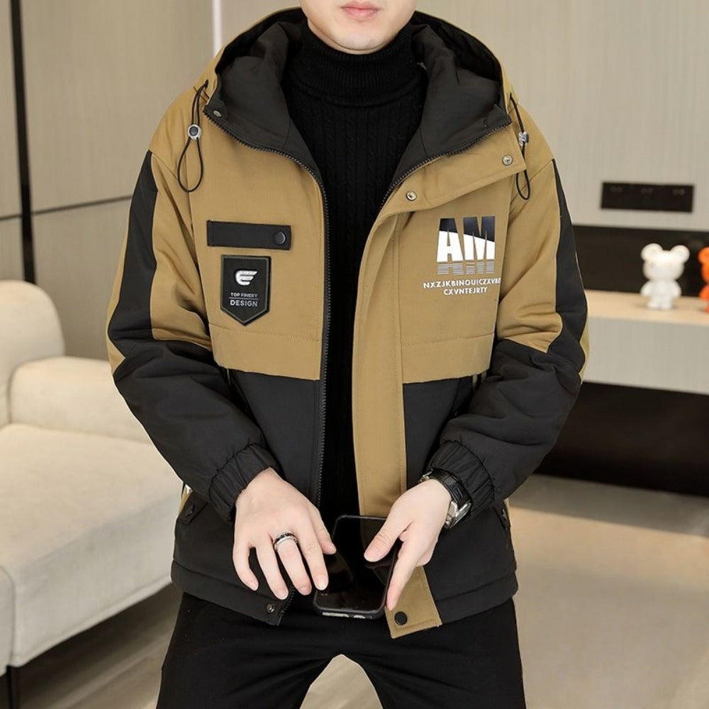 Insulated Jacket with Fleece Lining for Men - Sveva