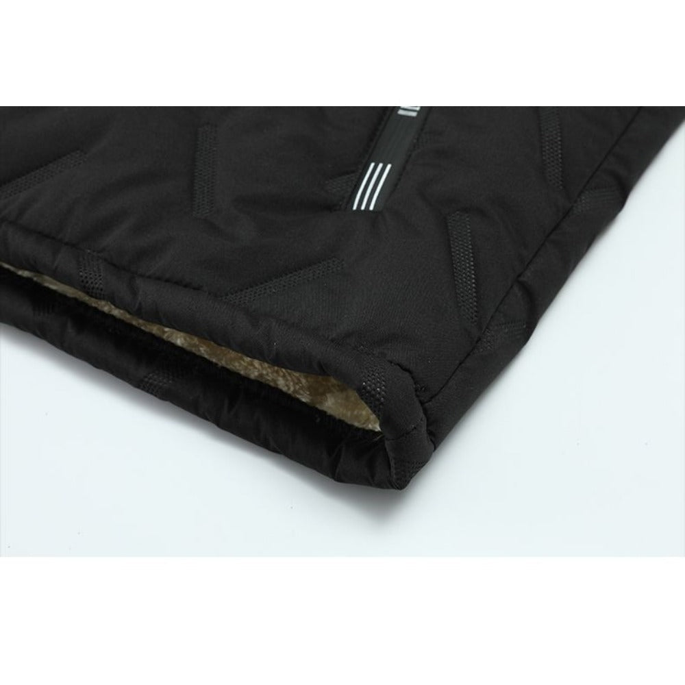 Fleece Lined Zip Up Winter Jacket for Men - Virginia