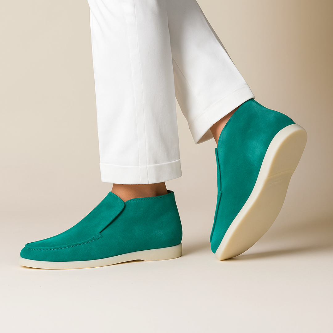 Men's Suede Loafers | Flat