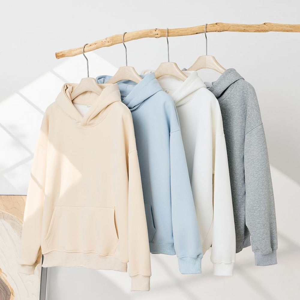 Oversized Hoodie Sweatshirt with Pocket for Women - Giacinta