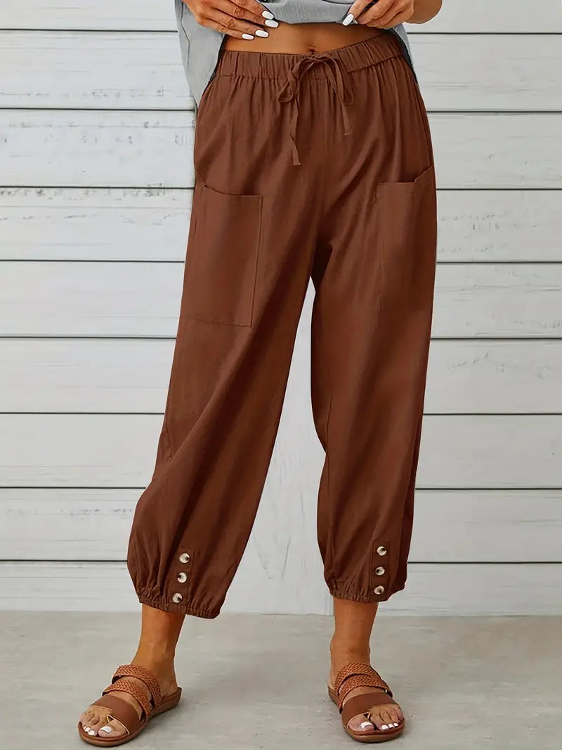 Casual Drawstring Summer Shorts for Women | Comfortable and Stylish