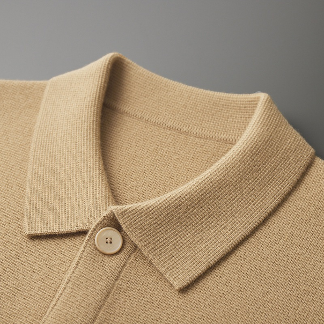 Men's Cashmere Cardigan | Lapel