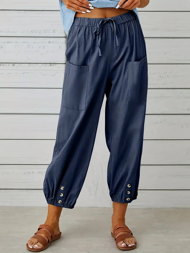 Casual Drawstring Summer Shorts for Women | Comfortable and Stylish