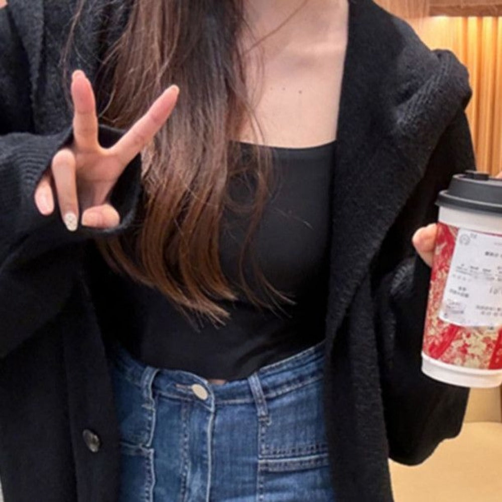 Long Knit Hooded Cardigan for Women - Ilaria