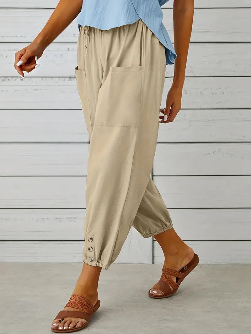 Casual Drawstring Summer Shorts for Women | Comfortable and Stylish