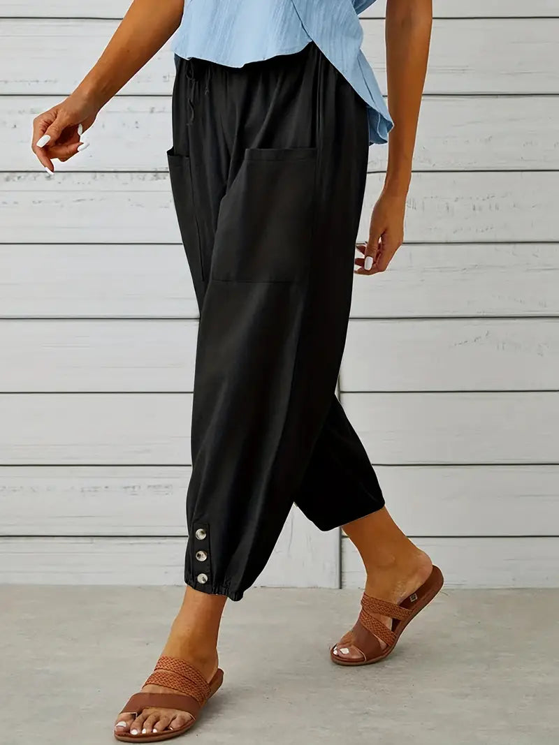Casual Drawstring Summer Shorts for Women | Comfortable and Stylish