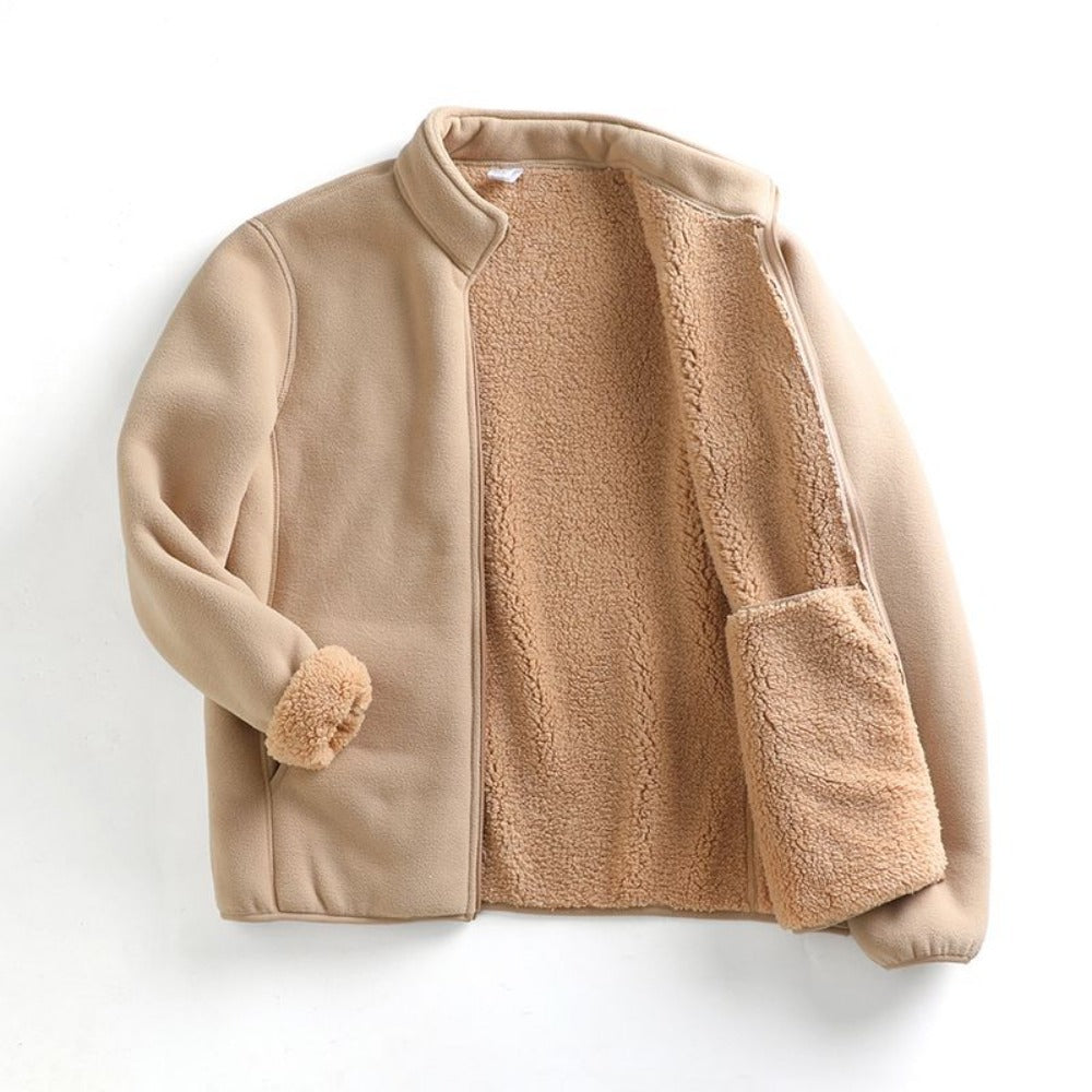 Fleece Lined Winter Jacket for Women - Luisa