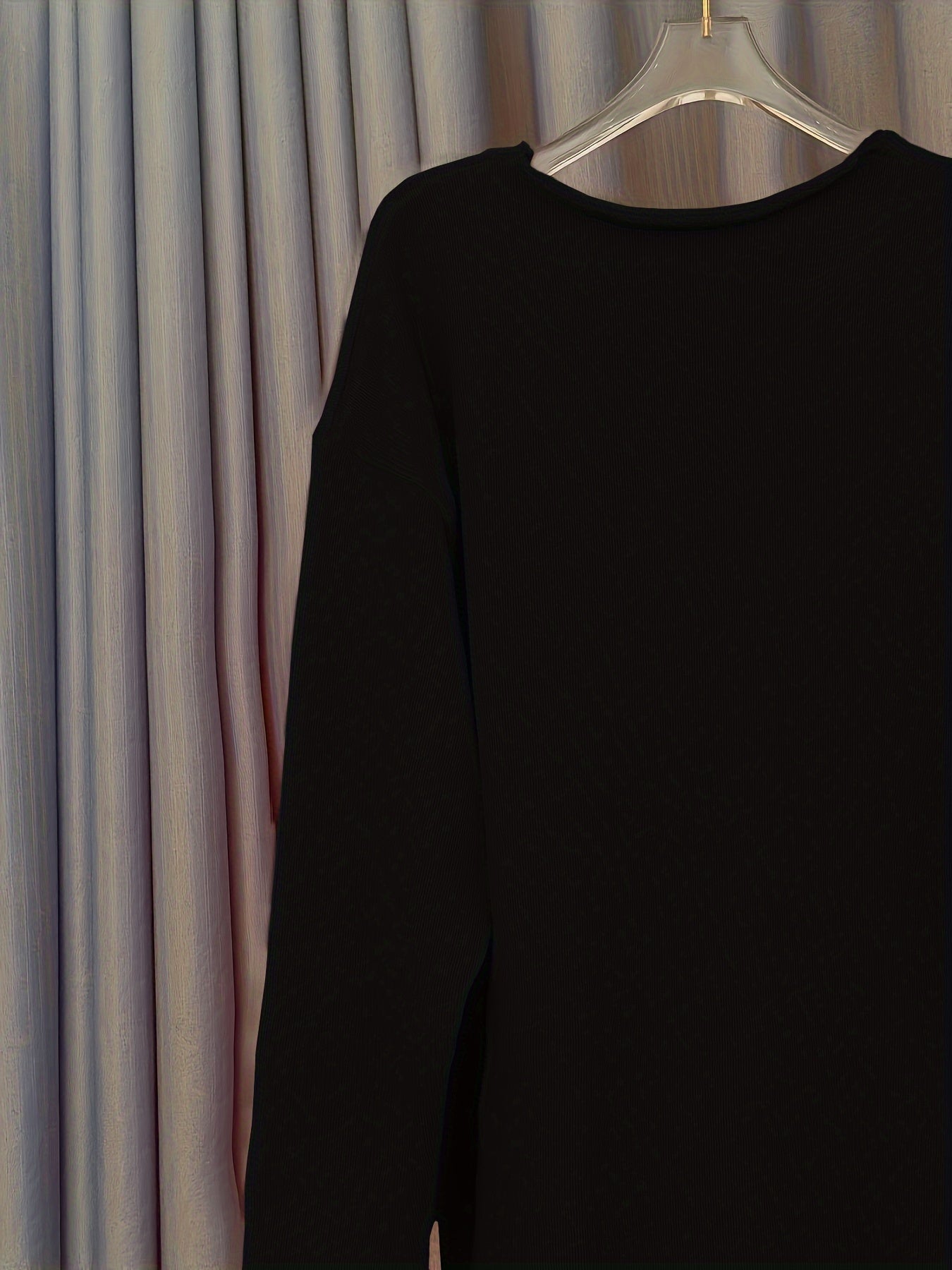 Casual Plus Size V-Neck Sweater for Women