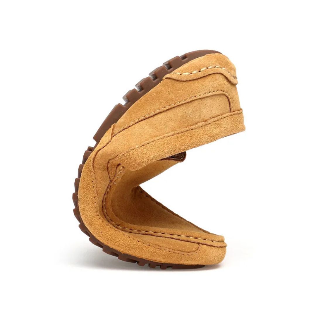 Men's Suede Loafers | Flat