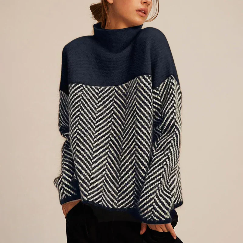 Women's Turtleneck Sweater | Knit