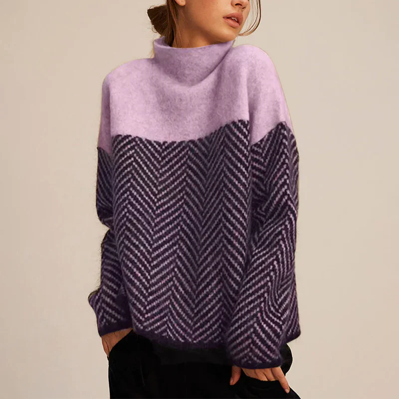 Women's Turtleneck Sweater | Knit