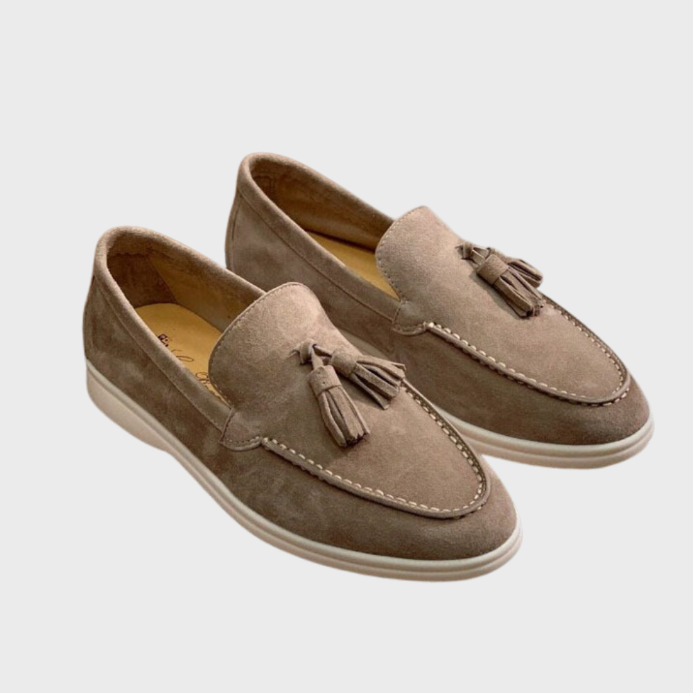 Men's Suede Loafers | Tassel