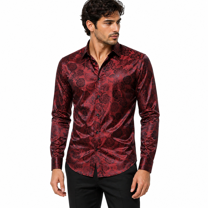 Camicia Da sera Da uomo a Maniche Lunghe | Vestibilità Slim