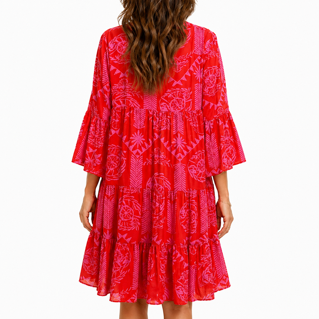 Da donna Midi Abito estivo da spiaggia | Scollo a V