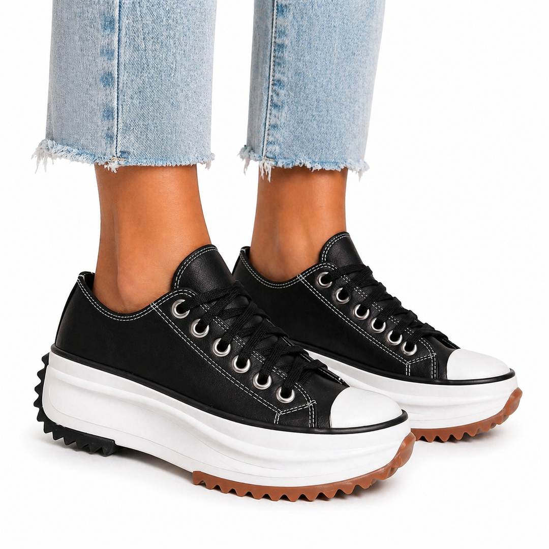 Da donna Casual Sneakers con plateau | Chiusura con lacci