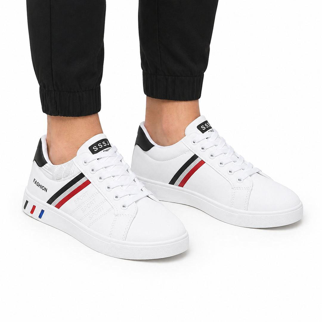 Da uomo Casual Bianche Sneakers | Con lacci
