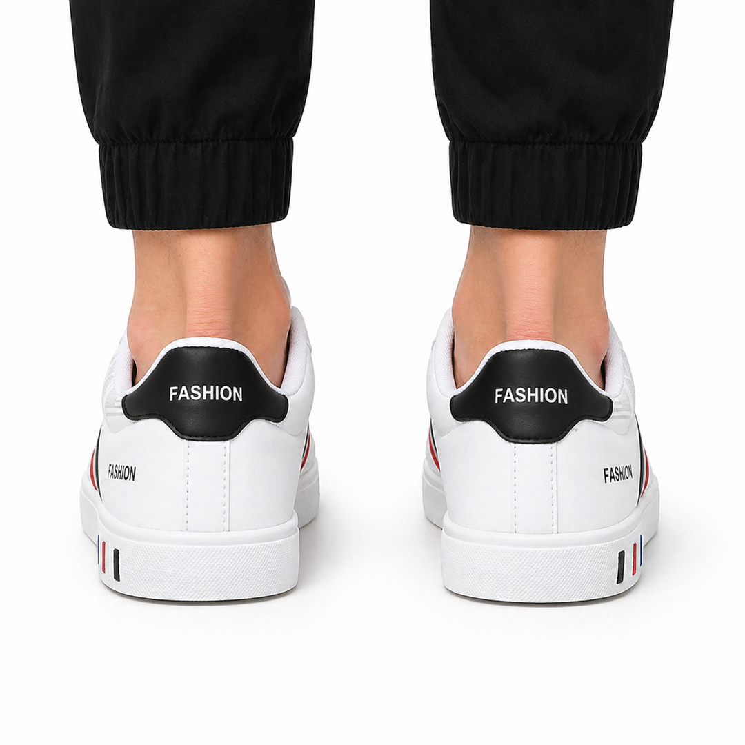 Da uomo Casual Bianche Sneakers | Con lacci