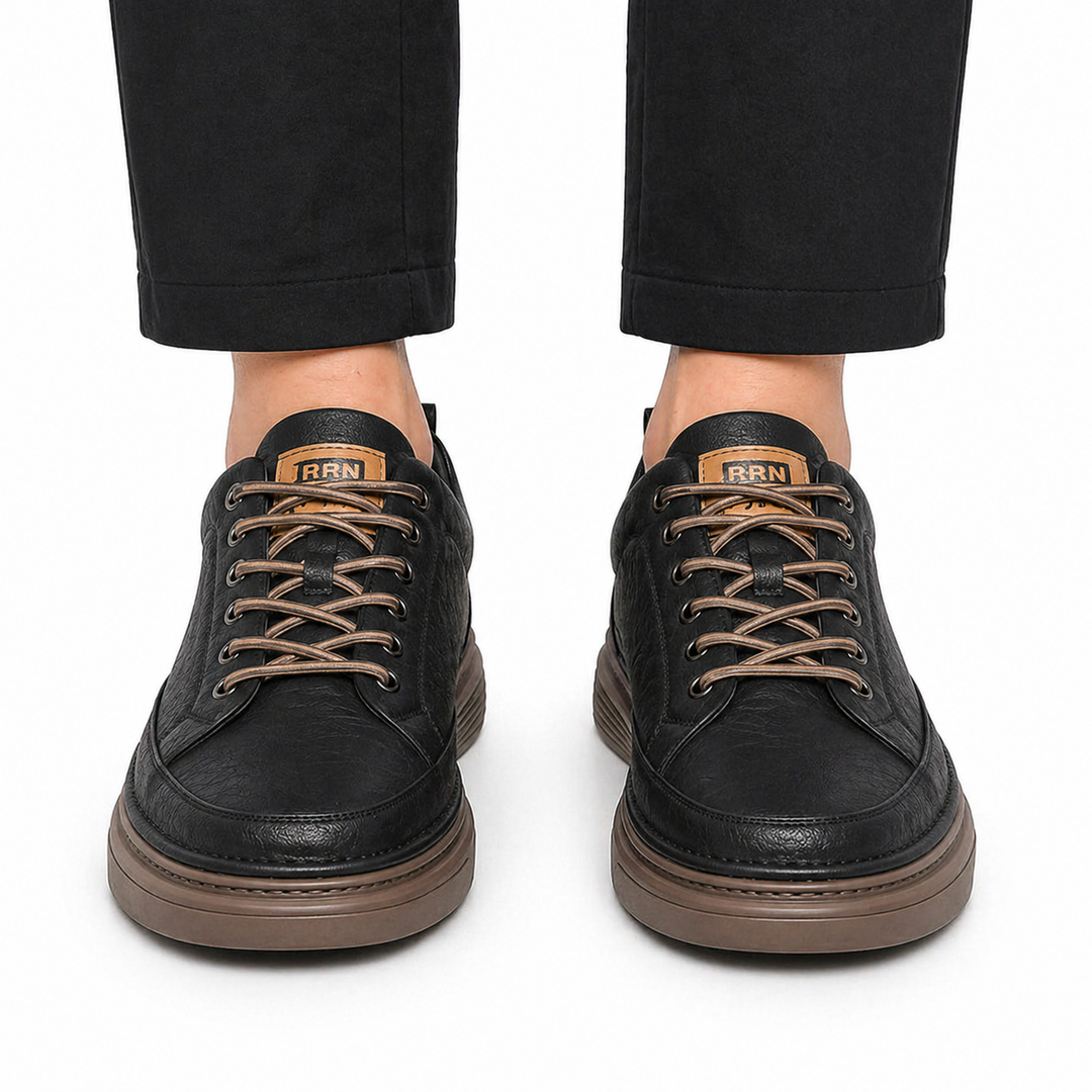 Sneakers basse da uomo nere | Con lacci