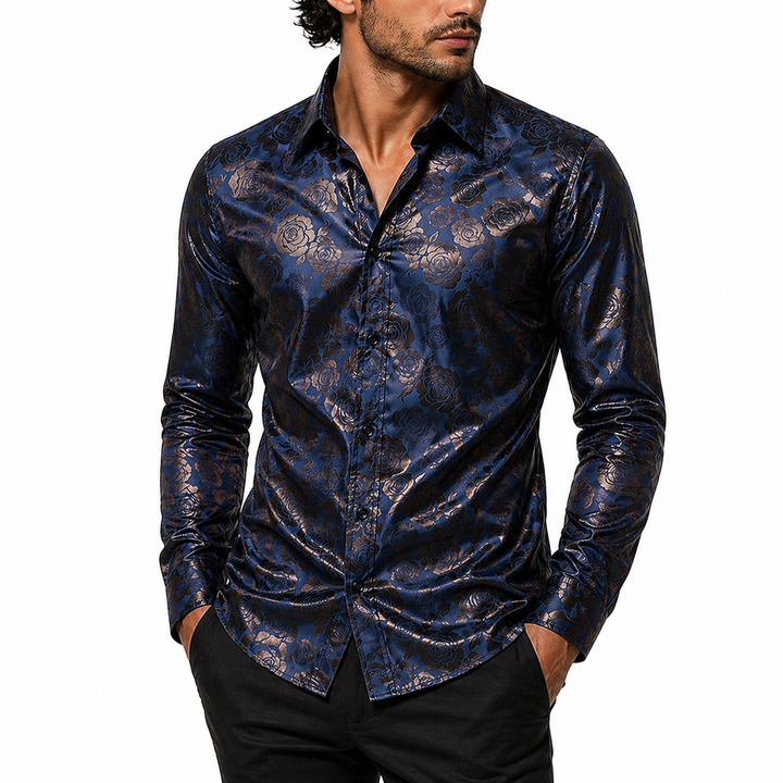 Camicia Da sera Da uomo a Maniche Lunghe | Vestibilità Slim