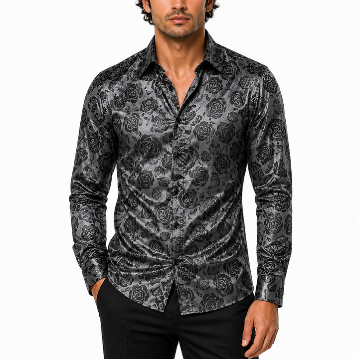 Camicia Da sera Da uomo a Maniche Lunghe | Vestibilità Slim