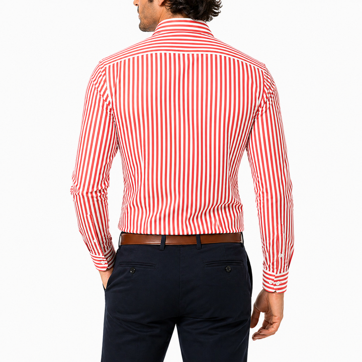 Camicia a Maniche Lunghe a Righe Da uomo | Casual