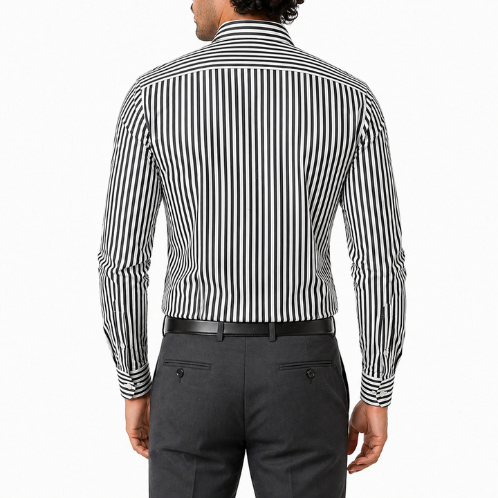 Camicia a Maniche Lunghe a Righe Da uomo | Casual