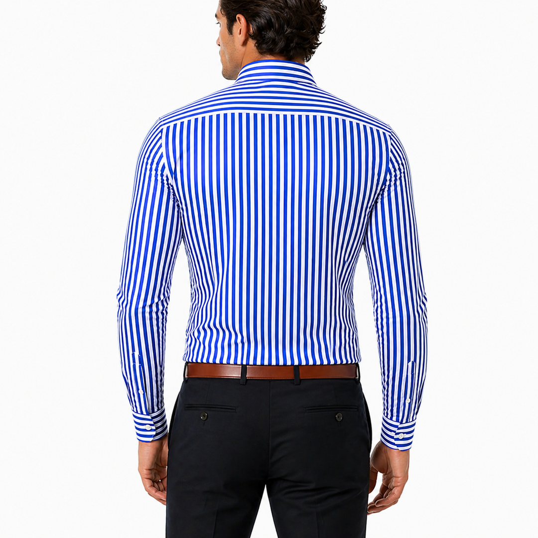 Camicia a Maniche Lunghe a Righe Da uomo | Casual