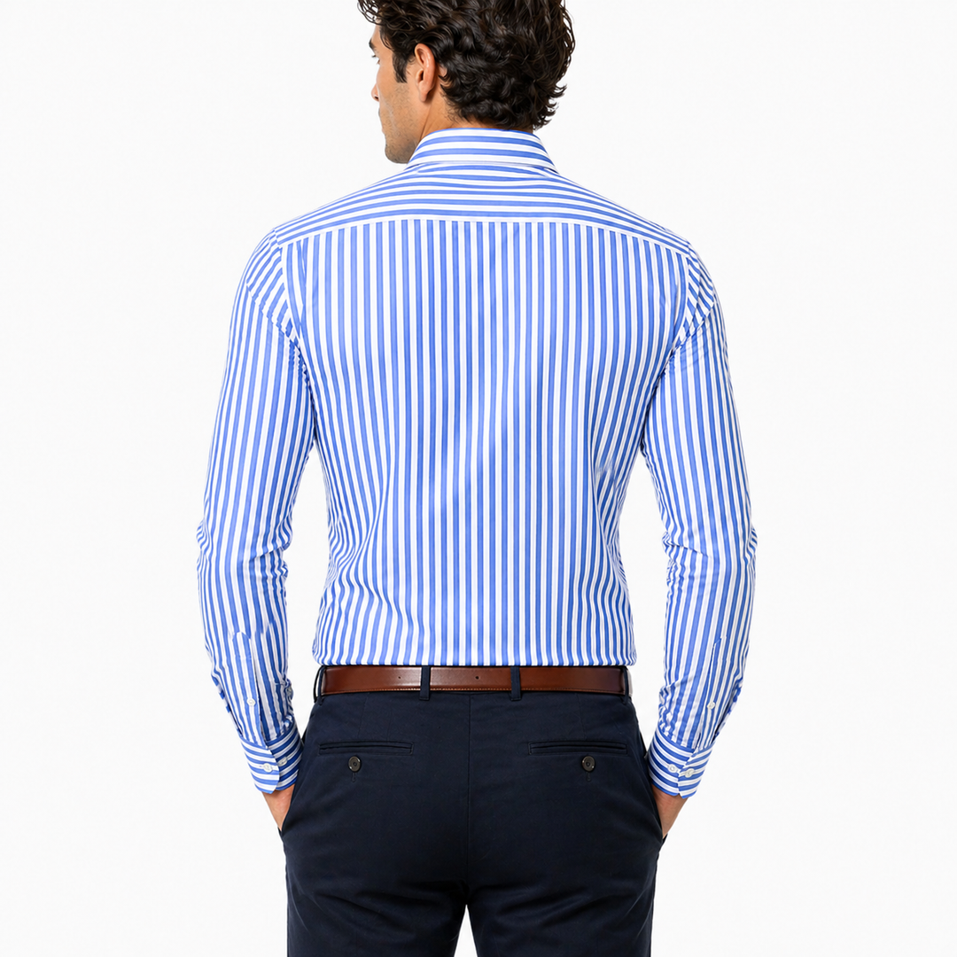 Camicia a Maniche Lunghe a Righe Da uomo | Casual