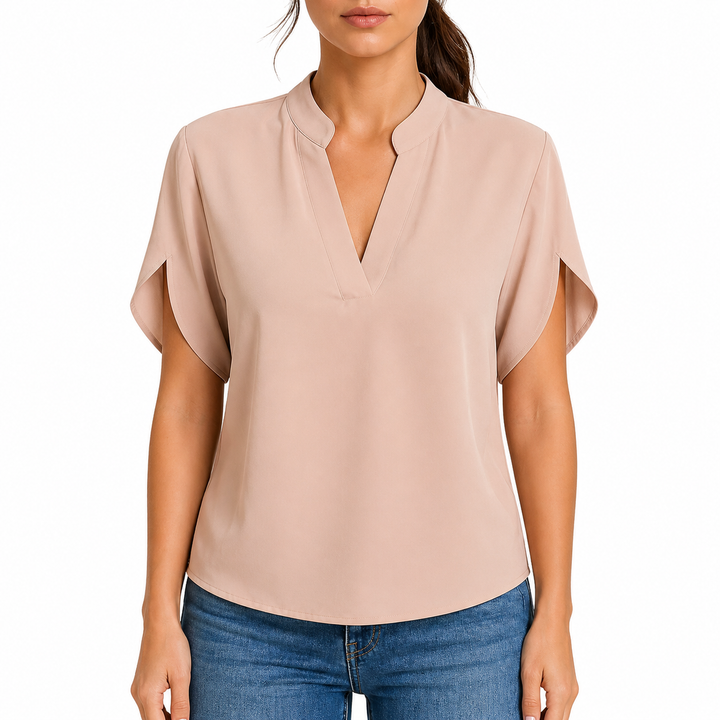Da Donna Scollo a V Camicetta | Maniche Corte