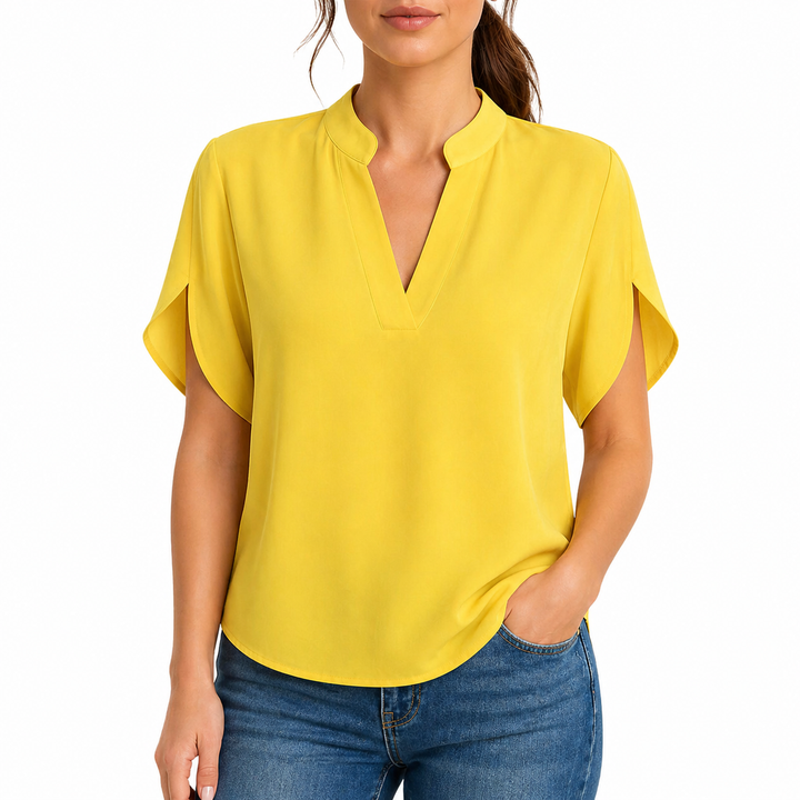Da Donna Scollo a V Camicetta | Maniche Corte