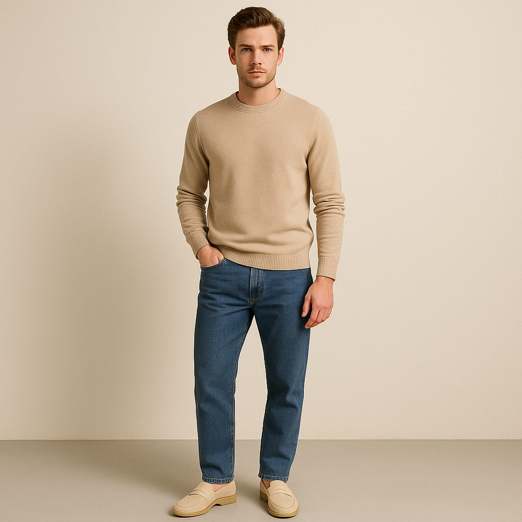 Men's Suede Penny Loafers | Slip-On